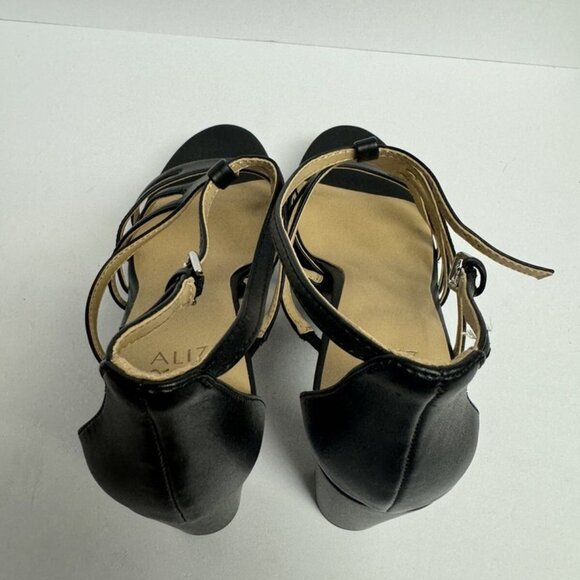 Naturalizer Womens Neona Black Strappy Sandals, Size 11 M - Picture 3 of 5